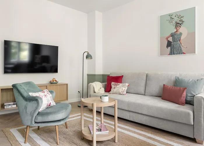 Апартаменти Sanhaus - Primavera - Przy Plazy, Z Parkingiem Сопот