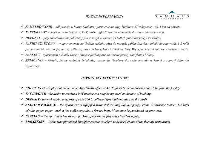 Sanhaus - Primavera - Przy Plazy, Z Parkingiem Апартаменти Сопот